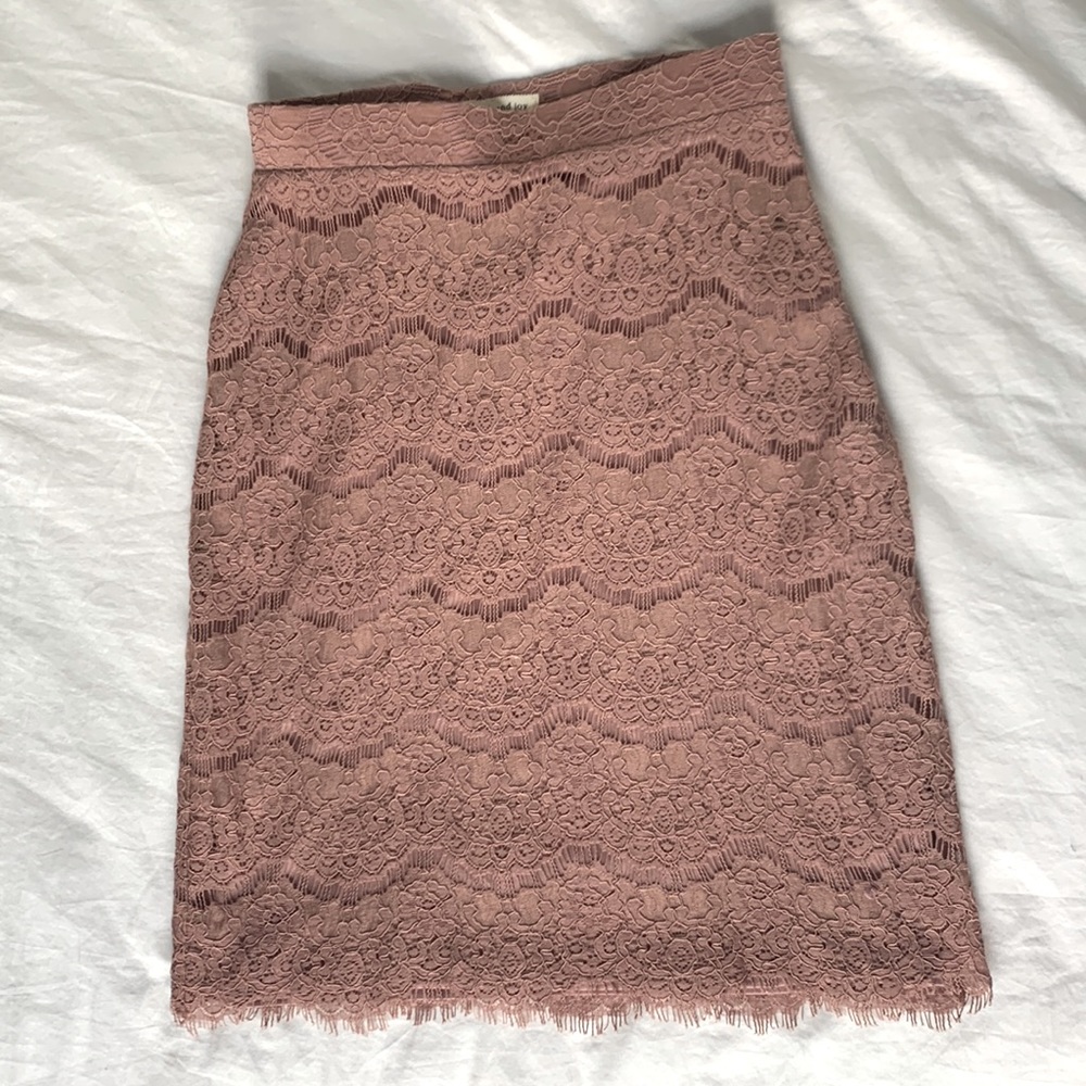 Elegant Eyelash Lace Skirt